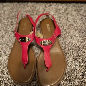 Michael Kors Red Women's Sandals